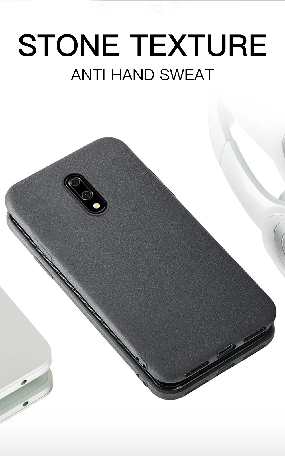 Матовый песчаник силиконовый чехол для телефона для Oneplus 7 Pro 5T 5 3 One Plus 6T 6 Oneplus7 Мягкий матовый ТПУ защитный чехол