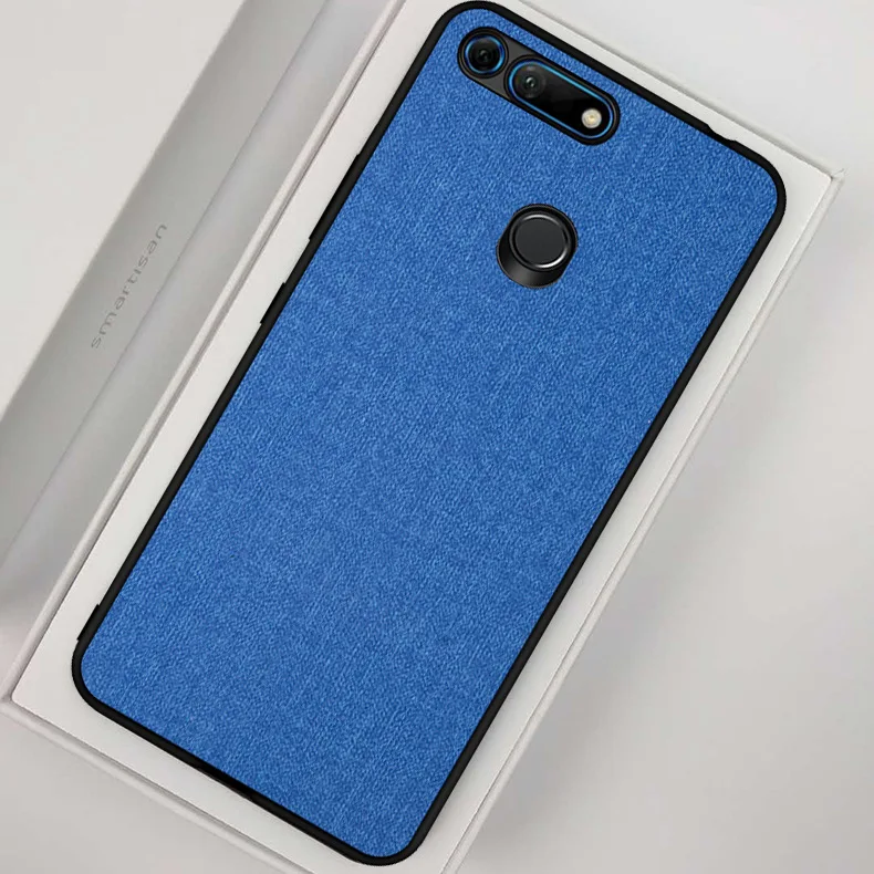 Huawei honor 8 lite case Case Fabric Hard PC Luxury Retro Cloth Leather Soft TPU Edge Fabrics Full cover for 9i 10 |