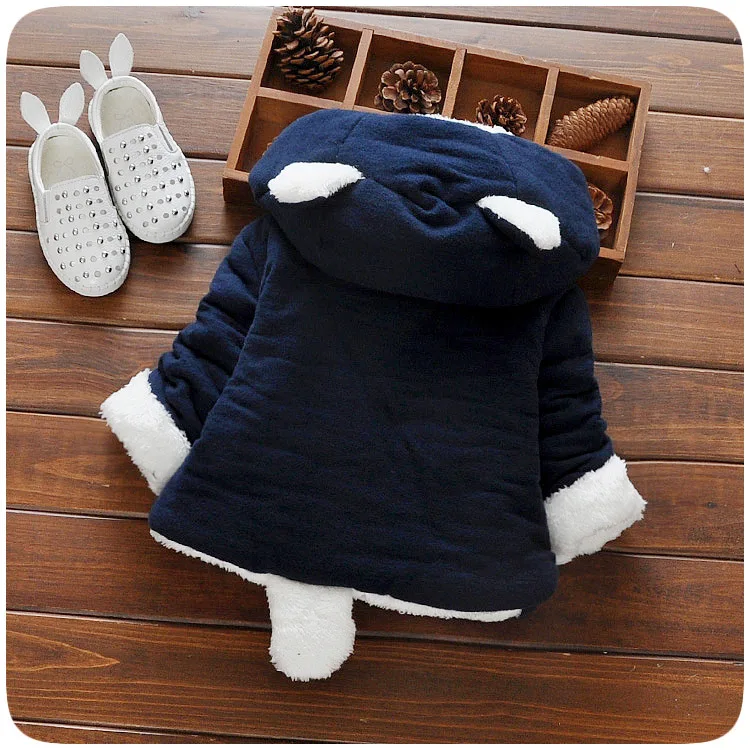 Для маленьких мальчиков зимние толстовки с капюшоном 2017 Куртка детская теплая