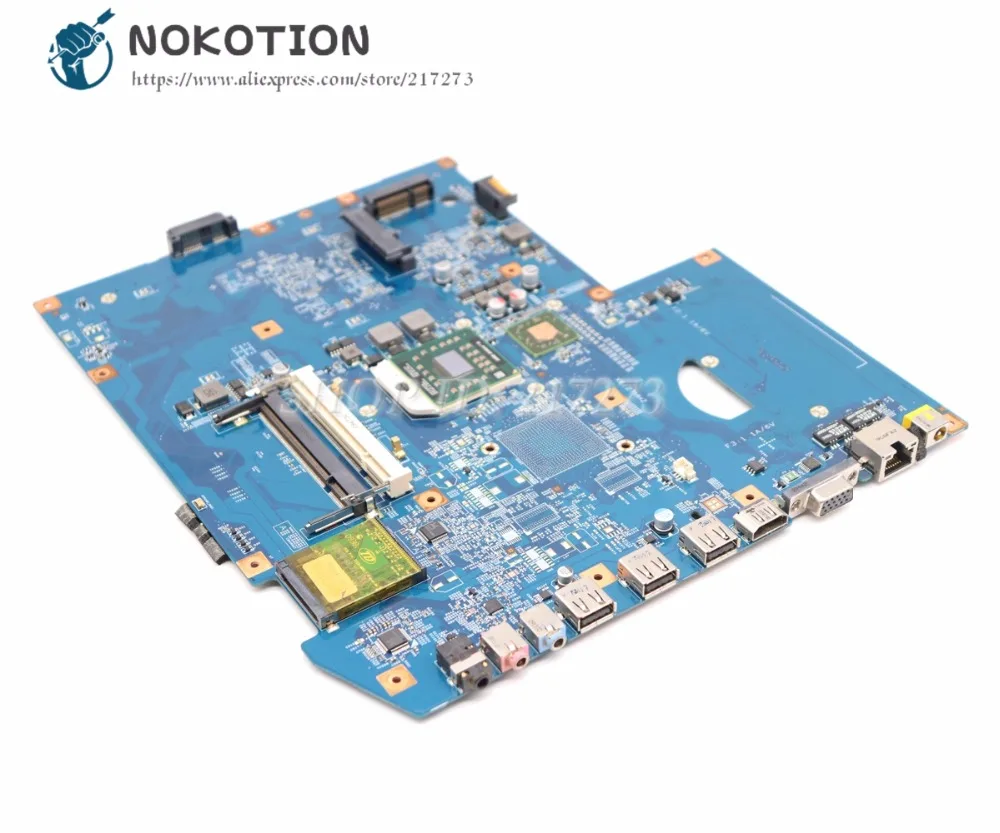 NOKOTION MBPJD01001 MBP. JD01.001 для acer aspire 7540 материнская плата ноутбука 48.4FP02.011 разъем S1 ddr2 процессор