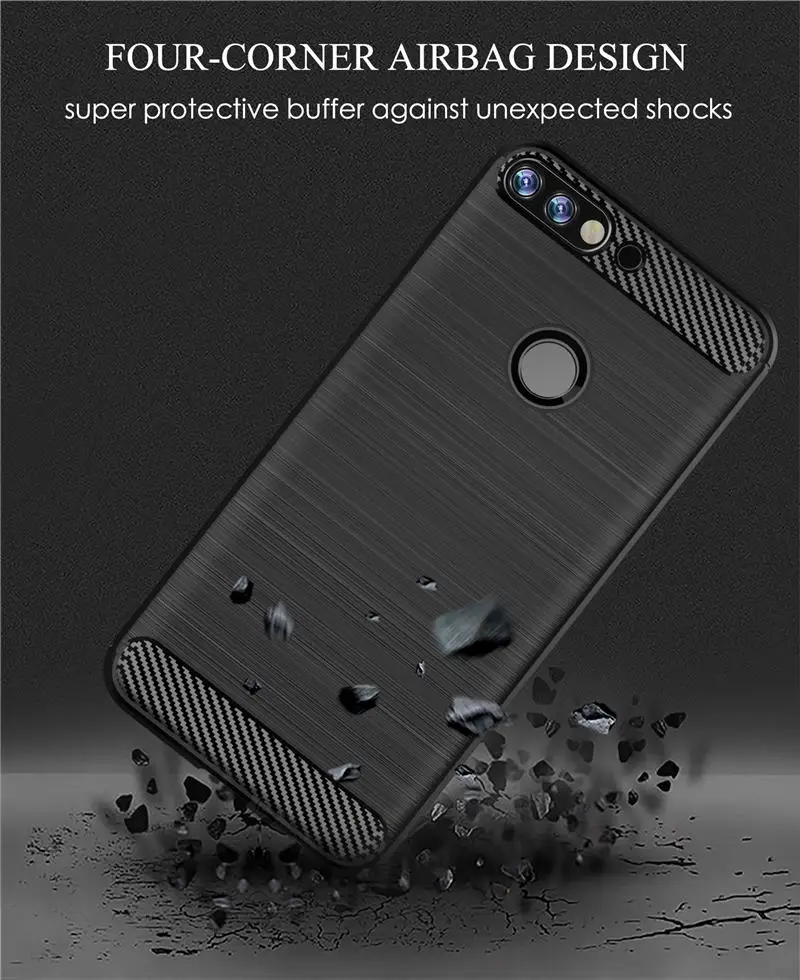 Чехол для Huawei Honor 7C Pro силиконовый мягкий ТПУ чехол телефона LND-L29 7 C CPro задняя