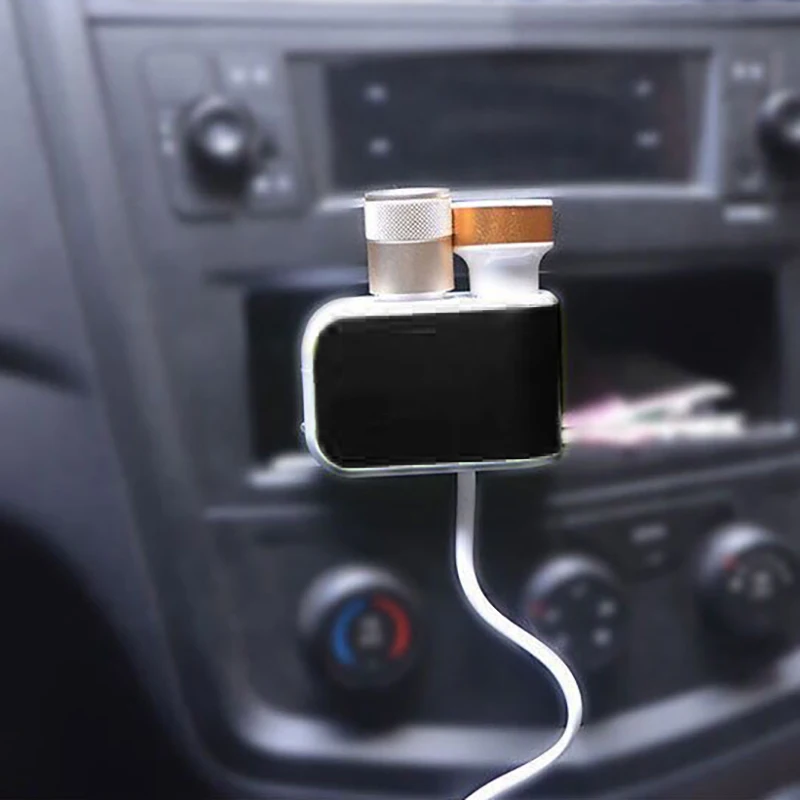 Адаптер для зарядного устройства с двумя USB портами автомобильное зарядное