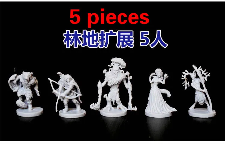 A 1/45 масштабная модель, настольная игра, талисман, серия, предсказатель смерти, кровавая луна, полимерная модель, сделай сам, производство - Цвет: A