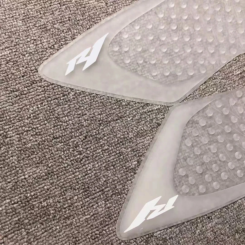 YZF R1 R1S 15 16 17 18 прозрачная наклейка на колено для бака мотоцикла газовая топливная