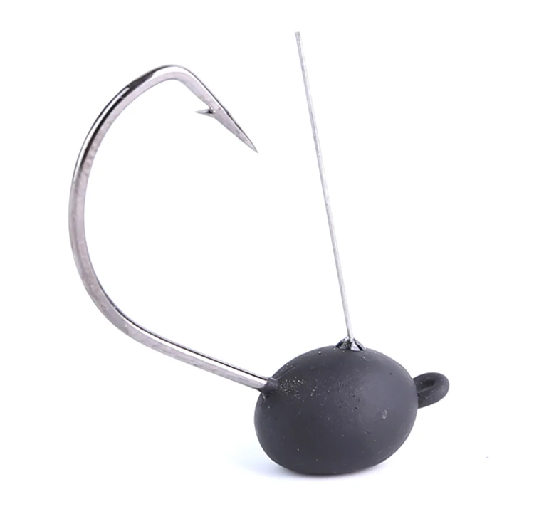 Mustad Рыбалка Крючки 1,7 г 3,5 г 5 г Кривошип джиг голова крюк анти намотки свинцовая головка рыболовные крючки Мягкая приманка в виде червей джигбейт крючки PESCA Рыбная ловля