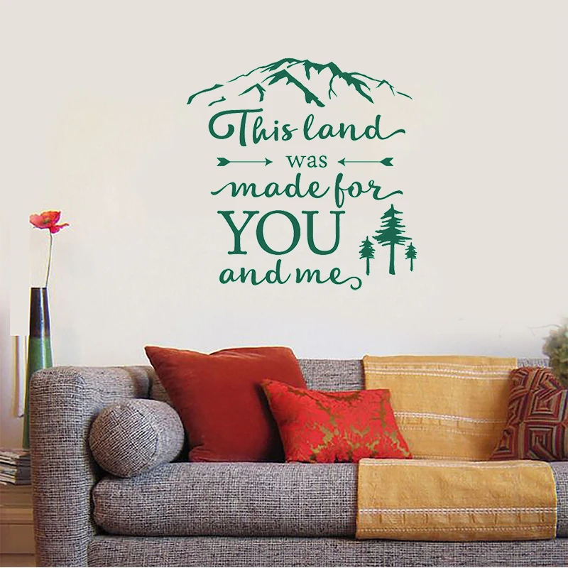 Настенная Наклейка stizzy Природа Путешествия виниловые наклейки на стену с