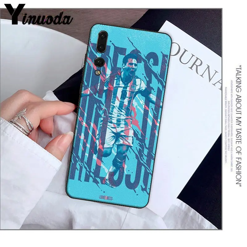 Yinuoda Lionel Messi DIY красивый чехол для телефона с рисунком для huawei Mate10 Lite P20 Pro P9 P10 Plus Mate9 10 Honor 10 View 10