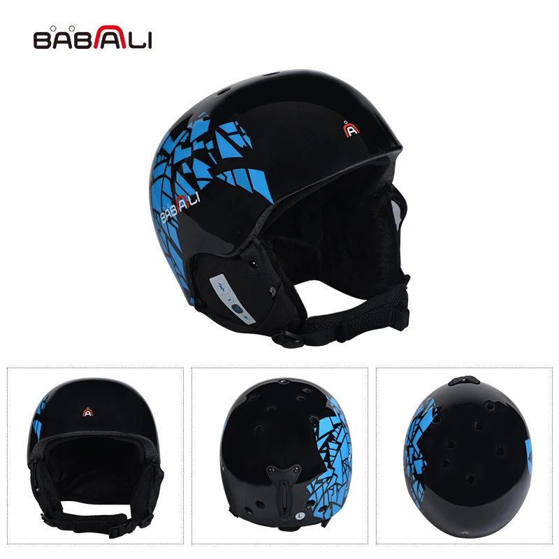 BABAALI лыжный шлем PC/EPS & Bluetooth технология/Музыка Многофункциональный Спорт на