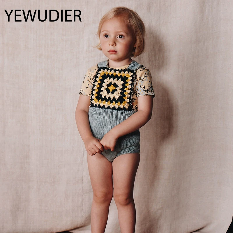 YEWUDIER детские комбинезоны акция шерсть 2018 милые для девочки малыша модные хит