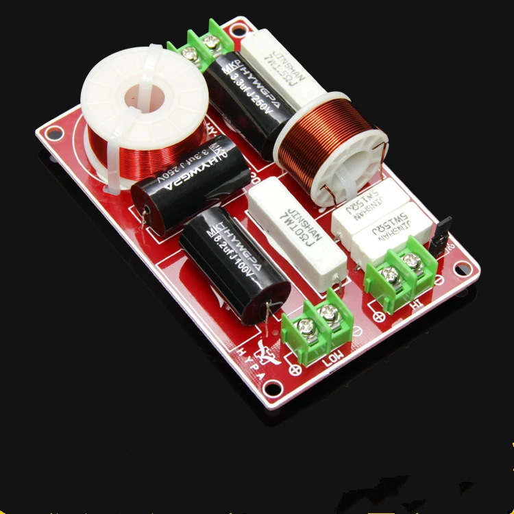 1 шт. Hi Fi 2 полосная Φ твитер/Кроссовер с делителем частоты 150 Вт 4 8 Ом Средний НЧ