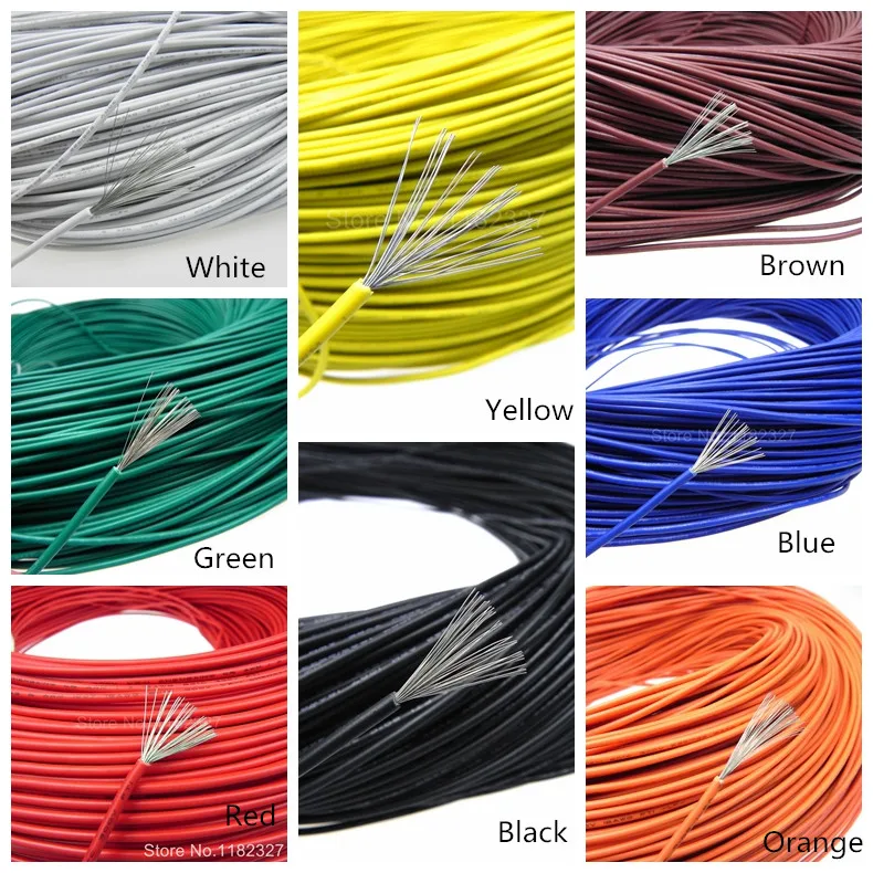 Медный кабель UL1007 18AWG 26*0 25 2 5 мм электрические провода изолированный