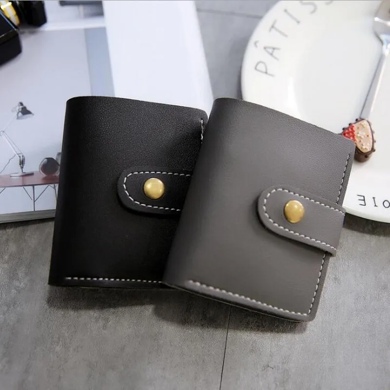 Женские кошельки Маленький модный брендовый кожаный кошелек женская сумка для