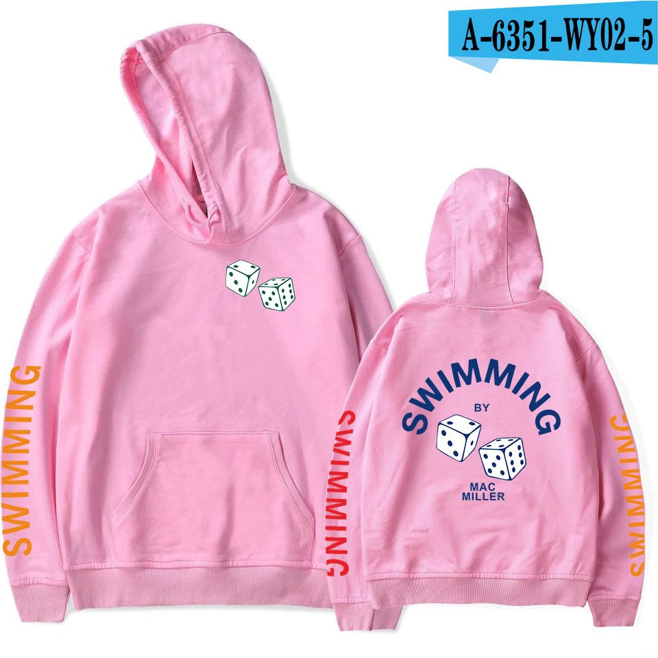 Pink LUCKYFRIDAYF Мак Миллер крутая Кепка негабаритная толстовка с капюшоном спортивный костюм модные повседневные женские/мужские K-pop вентиляторы одежда - Цвет: Pink