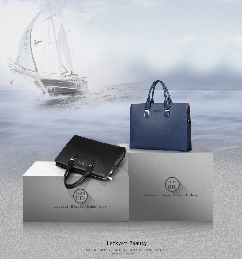LUCKYER BEAUTY, 15 дюймов, сумка на плечо для ноутбука, для деловых мужчин, топ, натуральная кожа, для работы, портфель, сумки с ремешком, повседневная мужская сумка