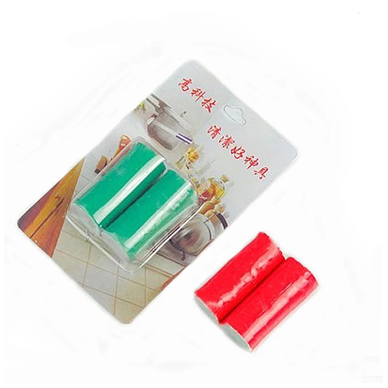 Super stainless steel decontamination wand 2 kitchen metal iron rust removal cleaning scrub bottom brush remover. | Дом и сад