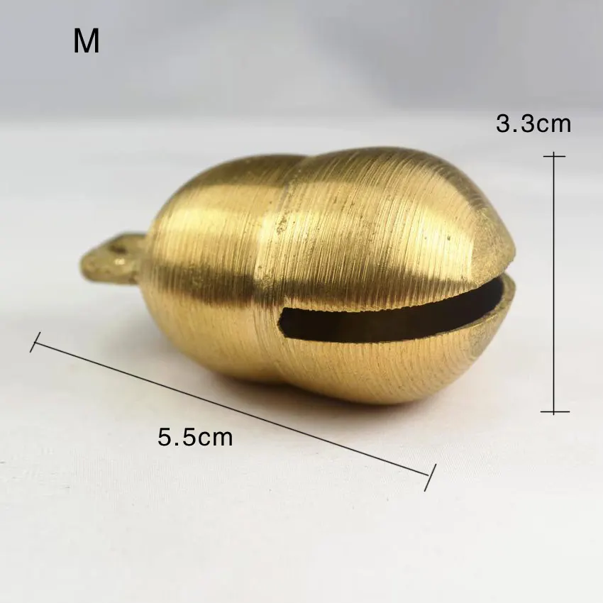 Dog Cow Horse Sheep Equipment Grazing Bells Upgraded Version Prevent The Loss Brass Bell | Дом и сад