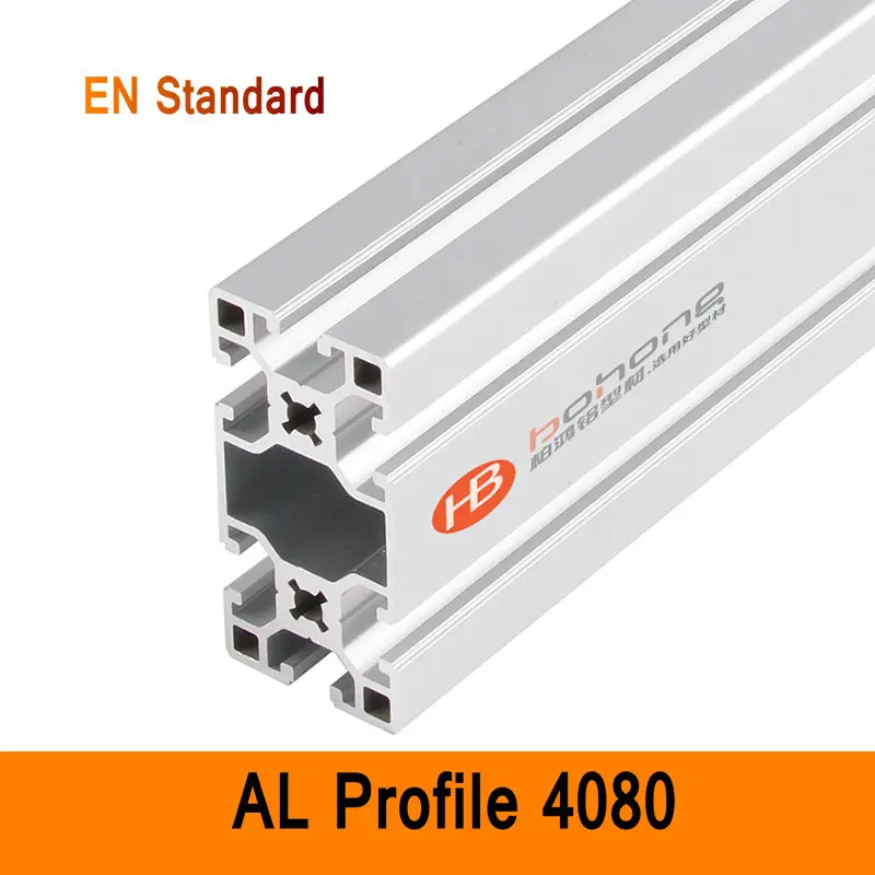 4080 Алюминиевый Профиль EN Standard DIY скобы алюминиевый AL экструзионный стиль CNC 3D