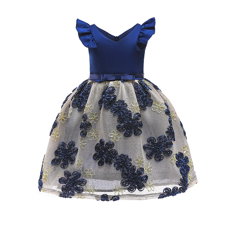 Платье для девочек платье принцессы свадебного торжества выпускного подружки