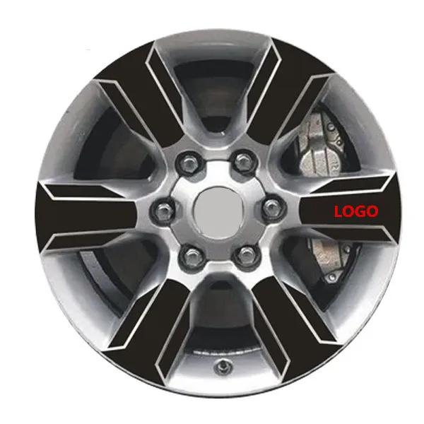 Черные диски из углеродного волокна/наклейка колес для Toyota Prado Z2CA562|wheel sticker|stickers for