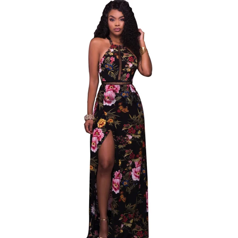 Новое поступление летние женские сексуальные вечерние платья размера плюс с