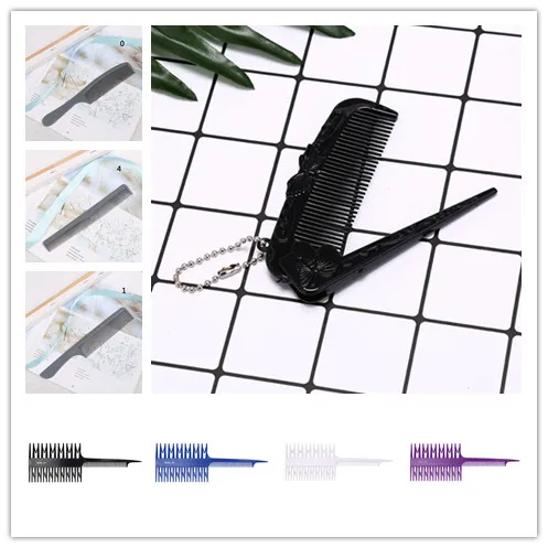 Женская Расческа с большим зубом массажный инструмент для окрашивания волос
