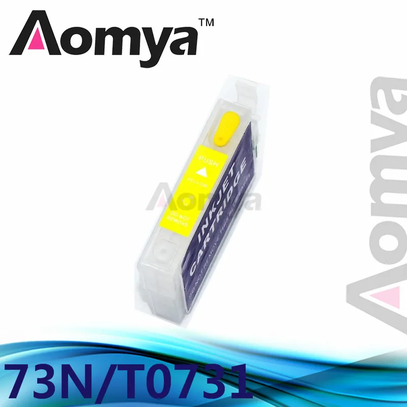 Многоразовый картридж Aomya 73N T0731 совместимый со стилусом Epson