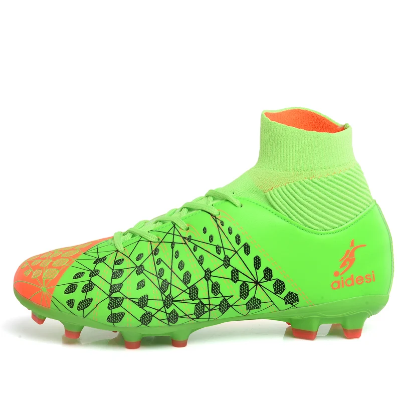 Breathable Outdoor Trainers Sneakers Teenager Football Shoes Voetbal Training boot Specialty Long Spikes Soccer Boots | Спорт и