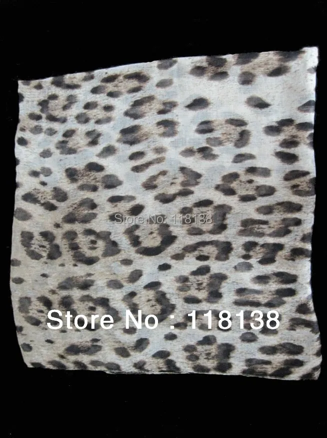 Женский мягкий шарф с леопардовым принтом 180x100 см|shawl dress|shawl womenscarves silver |