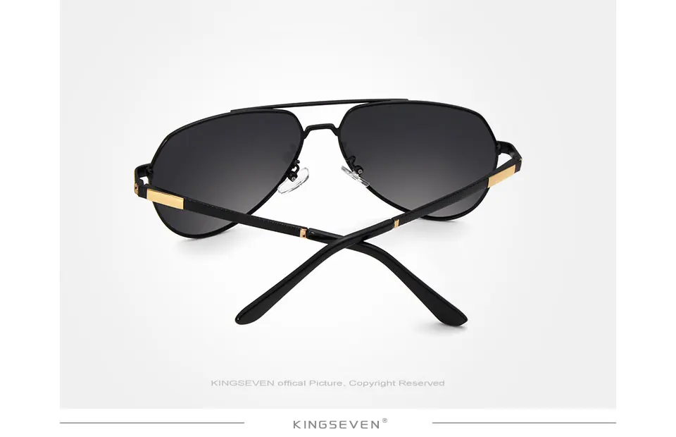 Kingseven, мужские солнцезащитные очки, фирменный дизайн, пилот, поляризационные, мужские солнцезащитные очки, gafas de sol masculino для мужчин