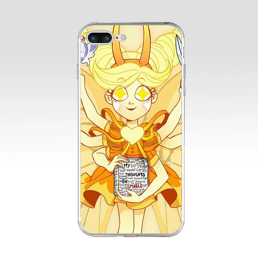 243FG Star vs the Force of Evil Мягкий силиконовый чехол из ТПУ для Apple iPhone5 5S se 6 6s 7 8 plus x xr xs max - Цвет: 7