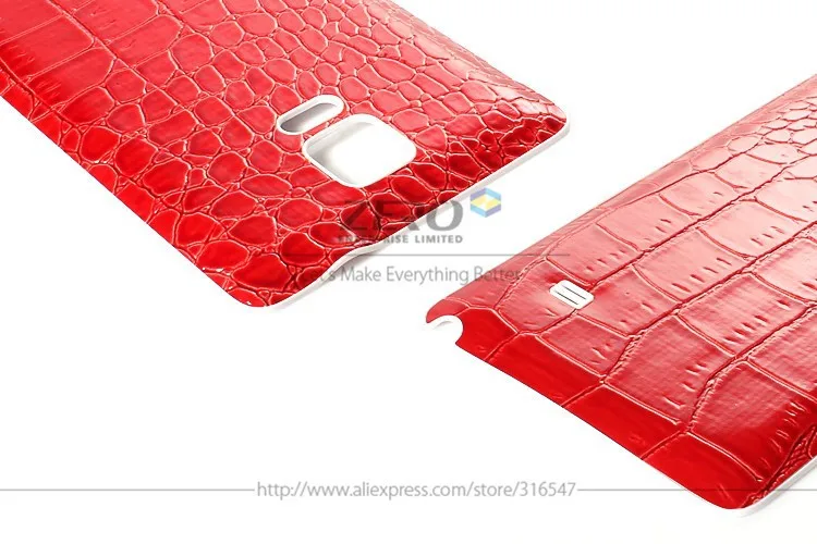 CAPAS чехол с крокодиловым узором для samsung Galaxy Note 4 N9100 Задняя крышка батареи для Galaxy Note 4 N910C N910F чехол