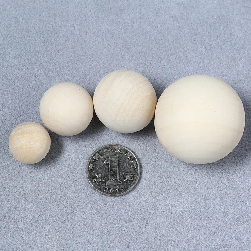 Круглые бусины из натурального дерева экологически чистые без свинца цвета