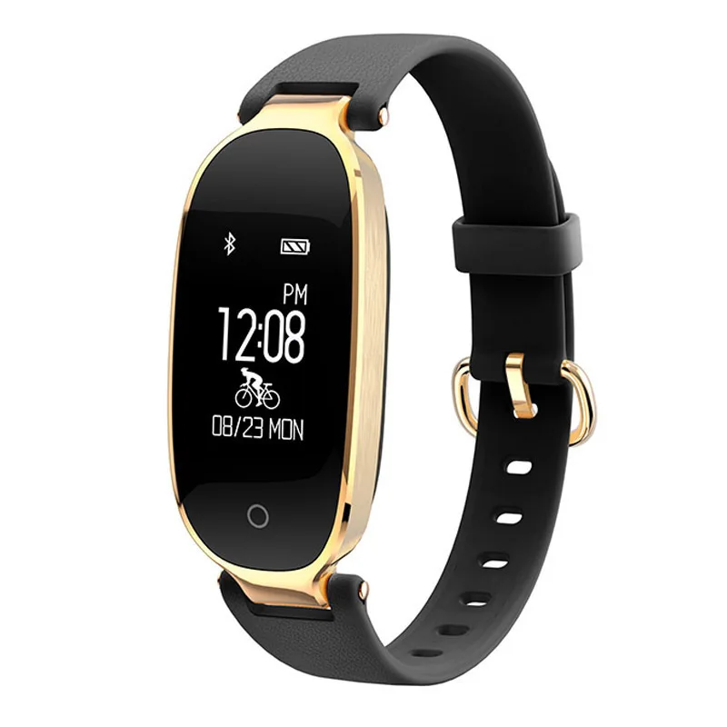 E7win женский S3 Мода Smart Браслет Девушка Для женщин сердечного ритма Мониторы