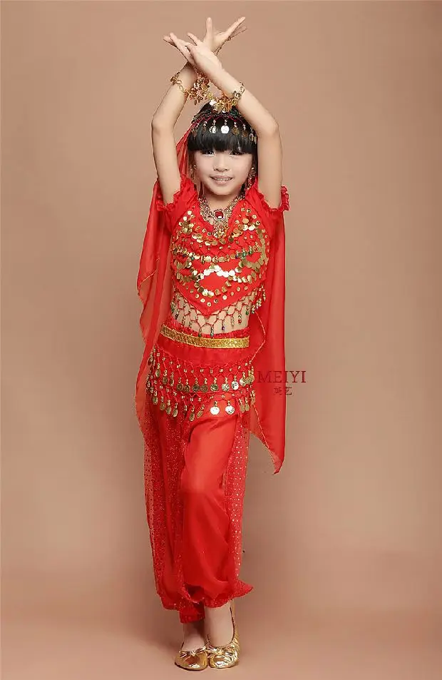 Индийская Одежда для девочек индийская одежда танца живота костюмы восточных