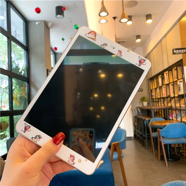 7,9 дюймов закаленное стекло для Apple Ipad Mini 1 2 3 протектор экрана 3D полное стекло пленка Единорог Розовая пантера узор