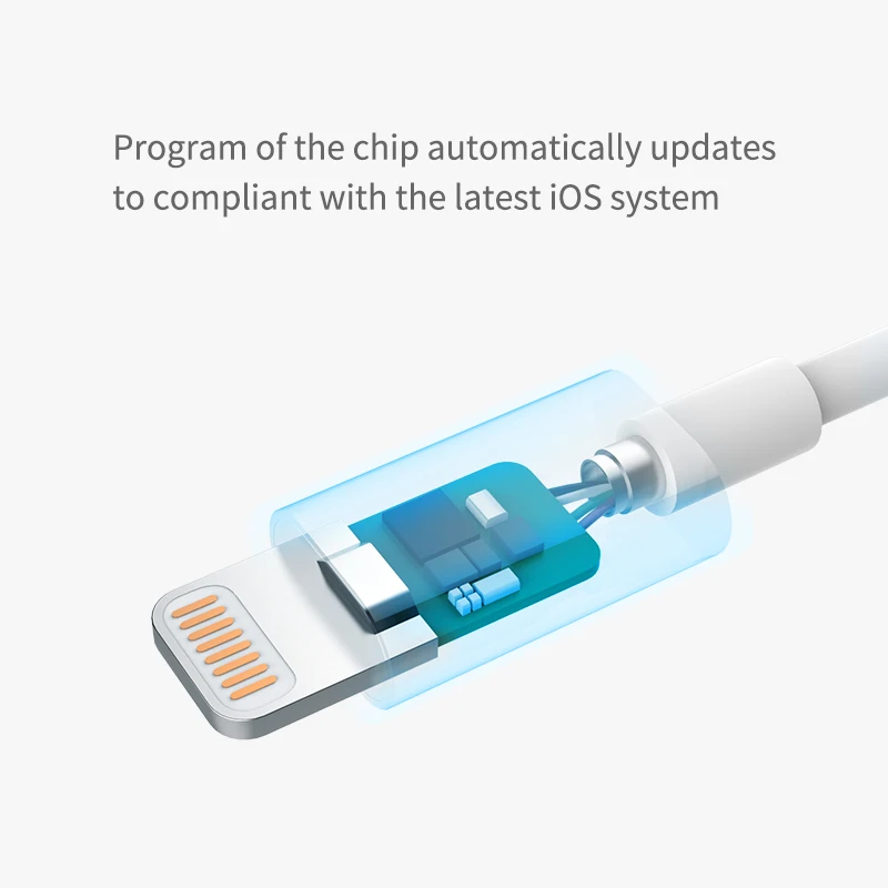 NILLKIN USB зарядное устройство кабель для iPhone Xs Max/XS/XR MFI освещение USB кабель для передачи данных для iPhone X 8 7 6 6S 8P USB ЗУ для мобильного телефона