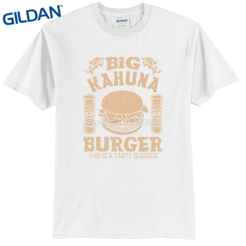 2017 Для мужчин модная футболка Big Kahuna Burger Новая мода брендовая одежда настроить