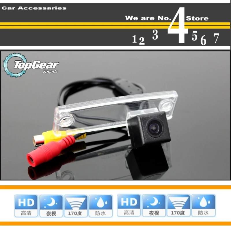 LiisleeCar камера для TOYOTA Innova 2013 ~ 2015 высокое качество заднего вида PAL / NTSC | CCD + RCA|camera