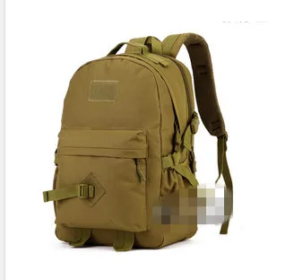 Khaki Mannen Militaire Rugzak Waterdichte Oxford Reizen Rugzakken Grote capacteit Multifunctionele Zwarte Rugzak Leger Tas - Цвет: Khaki