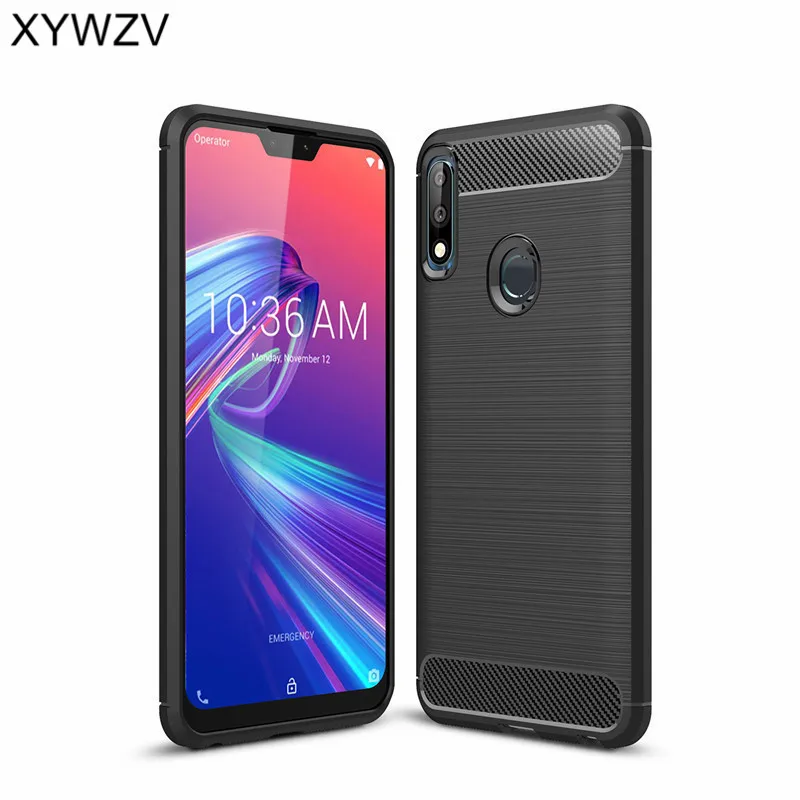 Чехол для Asus Zenfone Max Pro (M2) ZB631KL противоударный защитный резиновый чехол телефона