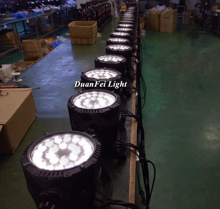 2 шт. сценический светодиодный прожектор rgbw par cans Светодиодный par-прожектор 24x10w |