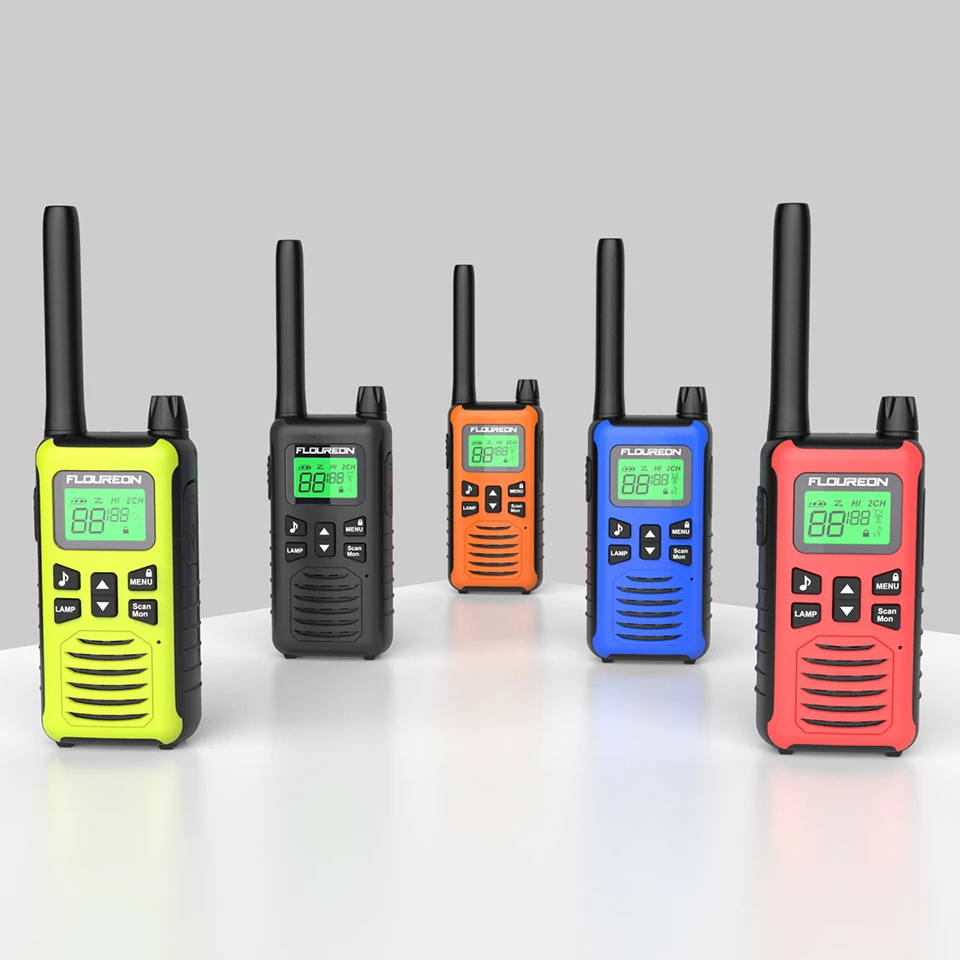 1 пара Walkie Talkie 22 канала FRS/GMRS 462-467 МГц двухстороннее радио легкий ручной домофон портативный коммуникатор трансивер США