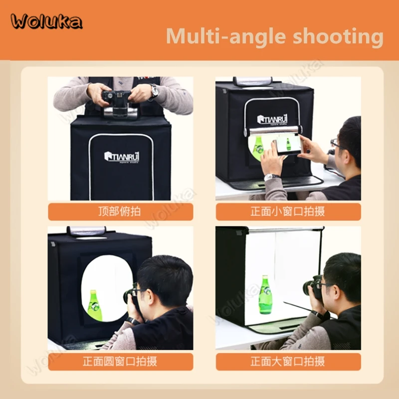 70 см светильник вой короб для фотостудии фотобокс + 1 дополнительная светодиодная