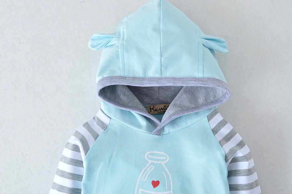 2019 Новый костюмчик для новорожденных Детская Хлопковая одежда детские топы с