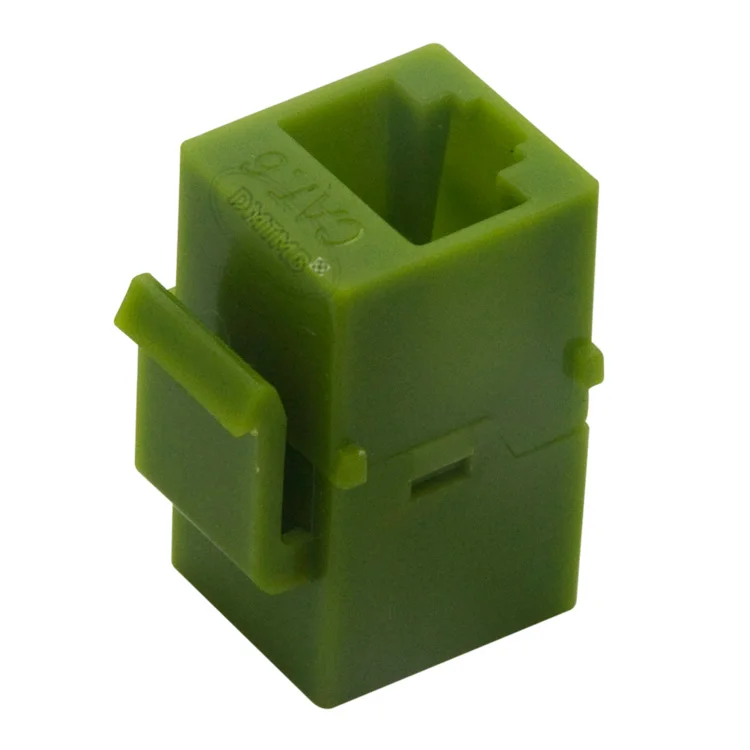 Keystone CAT6 1000M RJ45 с зеленым цветом|cat6 keystone|cat6 rj45 keystonecat6 |