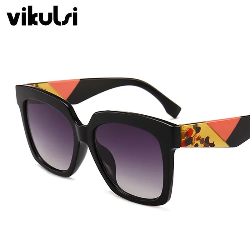 D846 C7 black pink Узкие Квадратные Солнцезащитные очки, женские и мужские, высокое качество,, роскошные, брендовые, дизайнерские, солнцезащитные очки, женские, Ретро стиль, солнцезащитные очки Oculos De Sol - Цвет линз: D846 C7 black pink