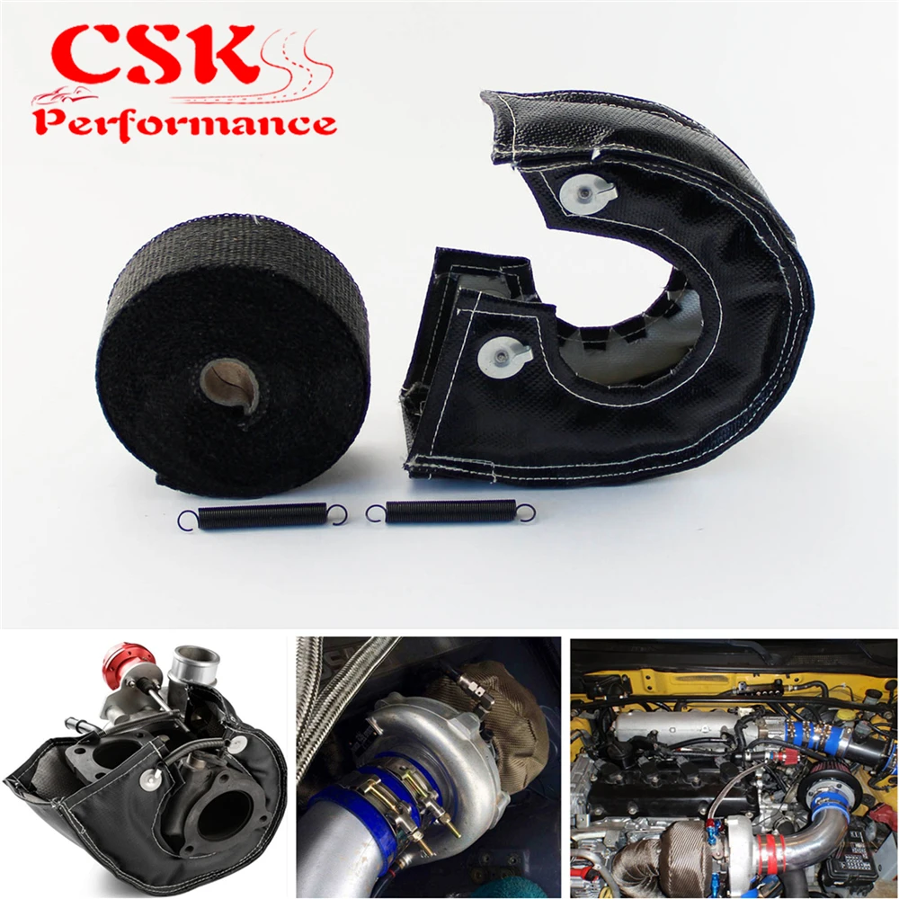 Т25 Турбо тепловой щит одеяло крышка + Коллектор Выхлопной Трубы обмотки 2 &quotX 10 м