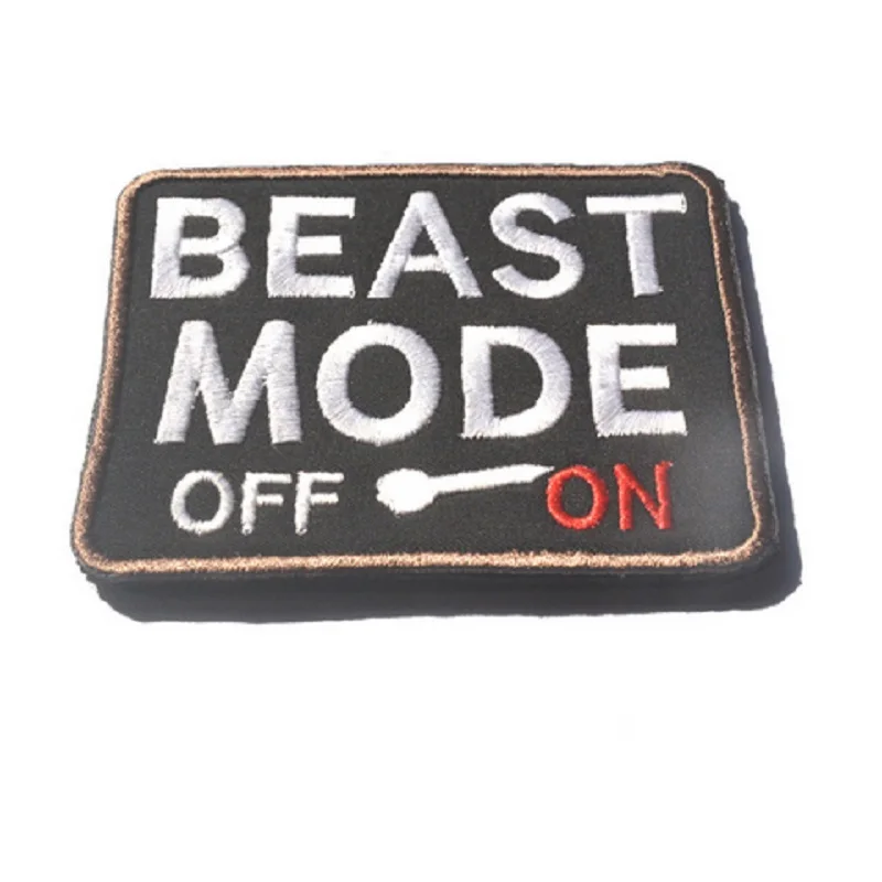 3D вышивка браслет на руку режим Звёздного зверя нашивки армия США военный