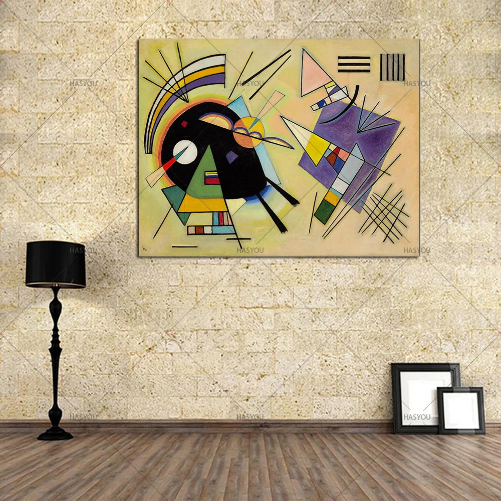 Wassily Kandinsky абстрактные современные настенные картины для гостиной офиса домашний