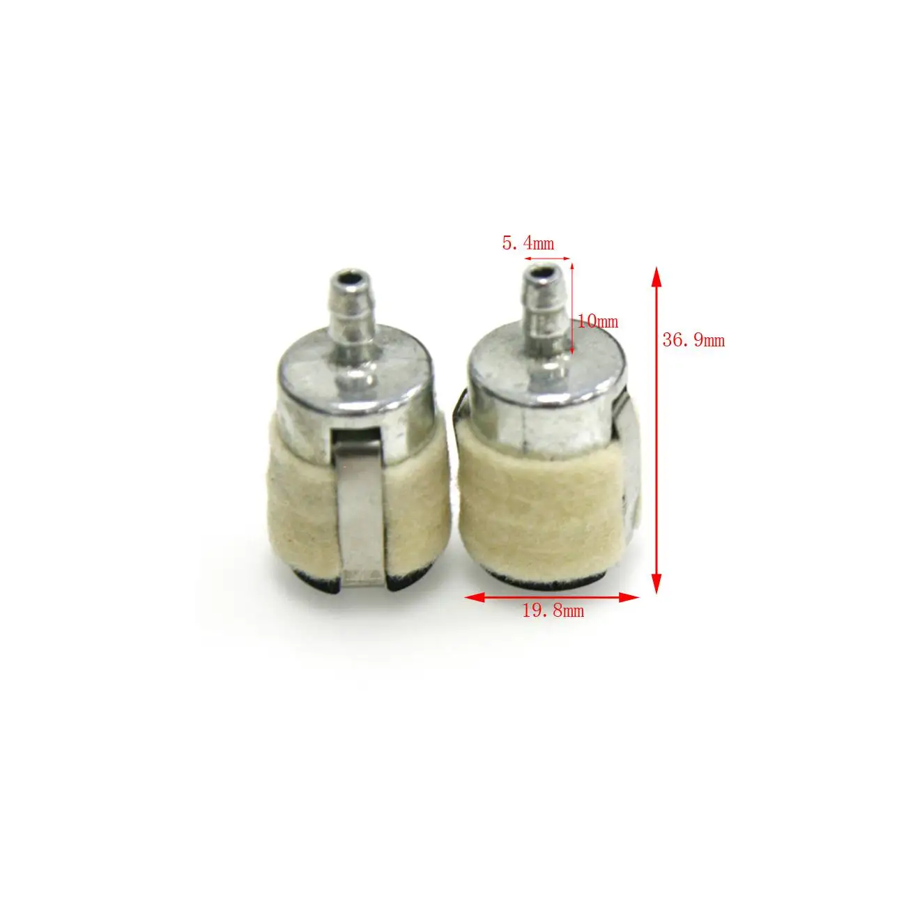 

10*Gas Fuel Filters For Husqvarna Chainsaw